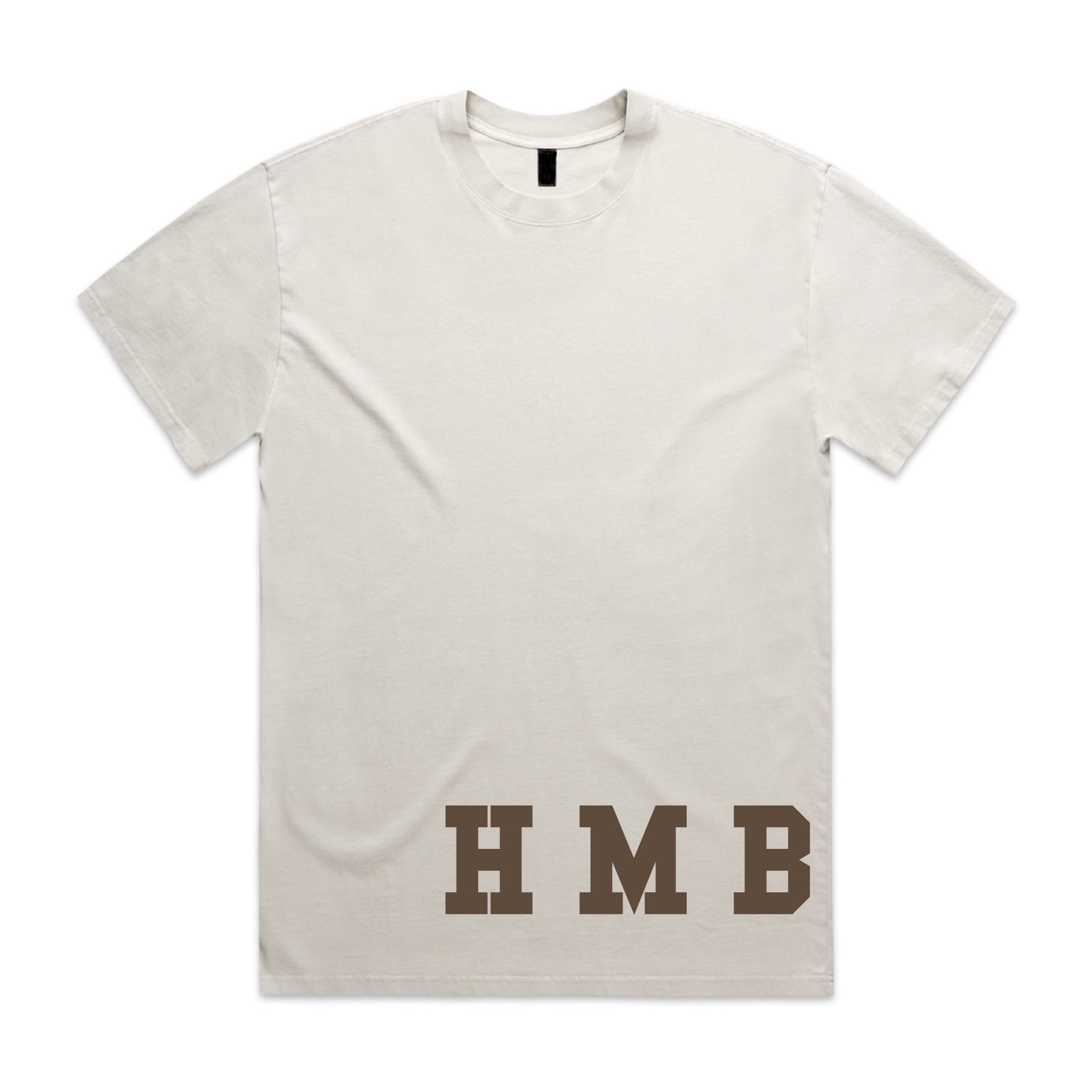 Faded Oversized Tee- Bone - HMBLE. CLOTHING